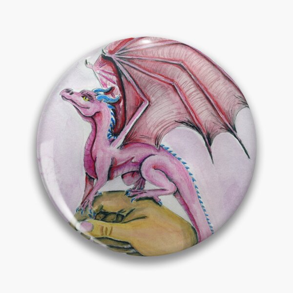 Item preview, Pink pet dragon designed and sold by Nina Bolen.