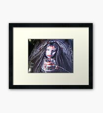 Gothic car bonnet Framed Print