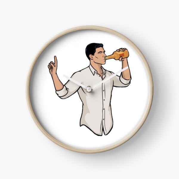 Archer drinking Clock