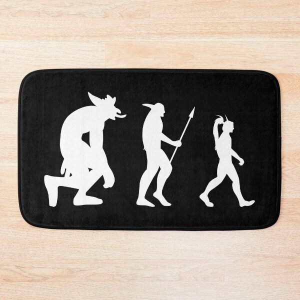 Item preview, Evolution of Elves (black) designed and sold by animinimal.