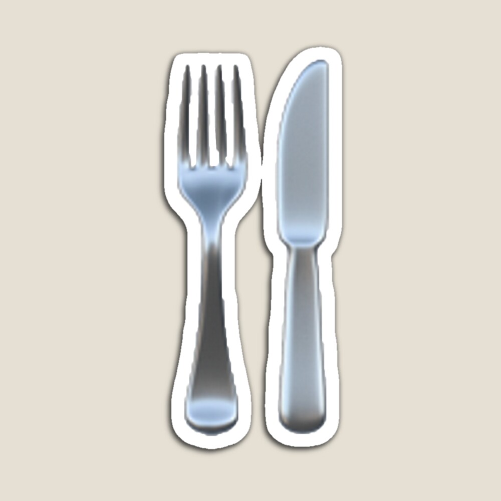 ant fork knife emoji