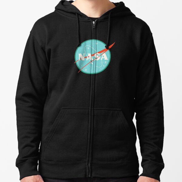 light blue nasa sweatshirt