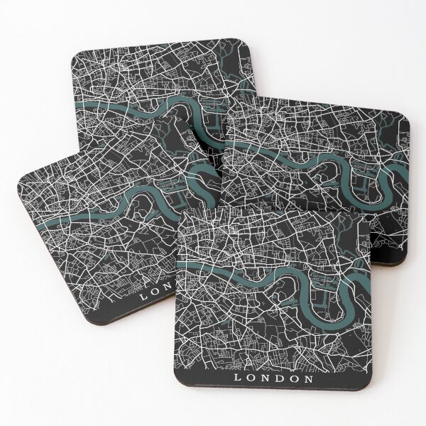 Item preview, London Map designed and sold by rogue-design.