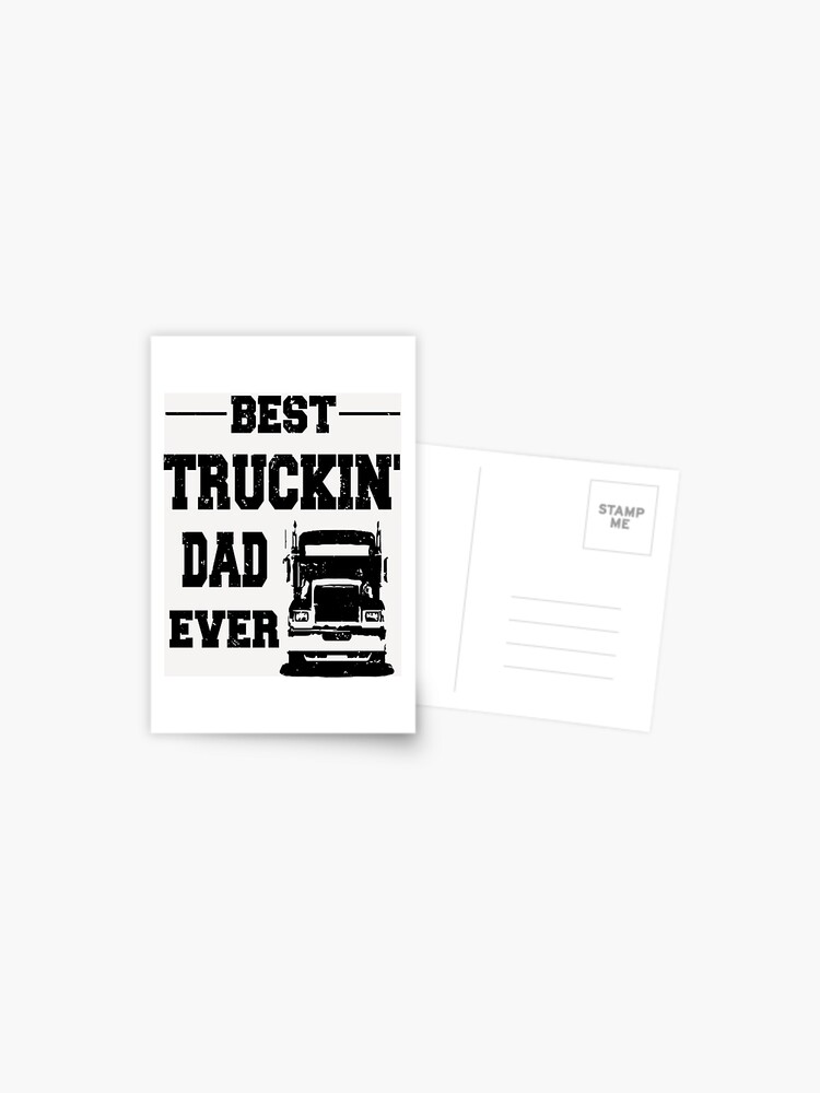 Truck driver mug gift - Best truckin Dad ever - Funny Trucker Father's day  gifts