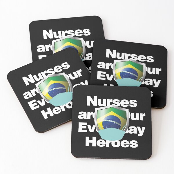 Item preview, Brazil Nurses are Everyday Heroes designed and sold by HelloFromAja.
