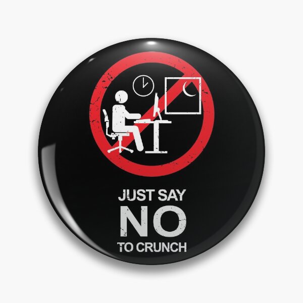 Item preview, No Crunch Sign - 02 designed and sold by CCCDesign.