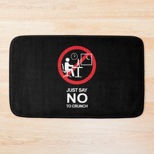 Item preview, No Crunch Sign - 02 designed and sold by CCCDesign.
