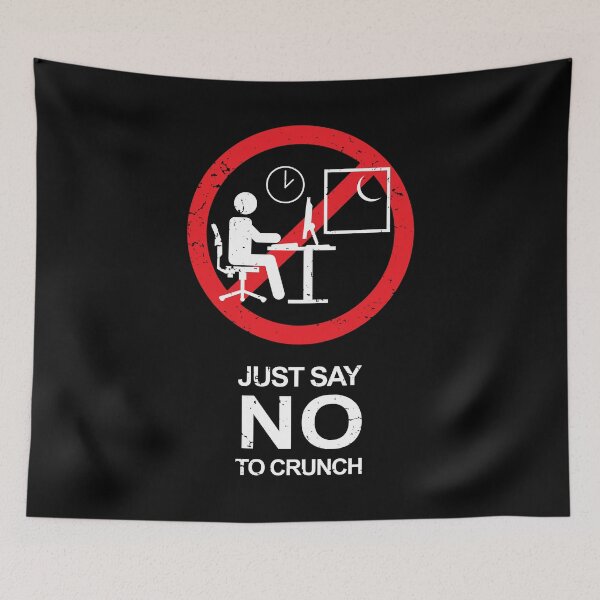 Item preview, No Crunch Sign - 02 designed and sold by CCCDesign.