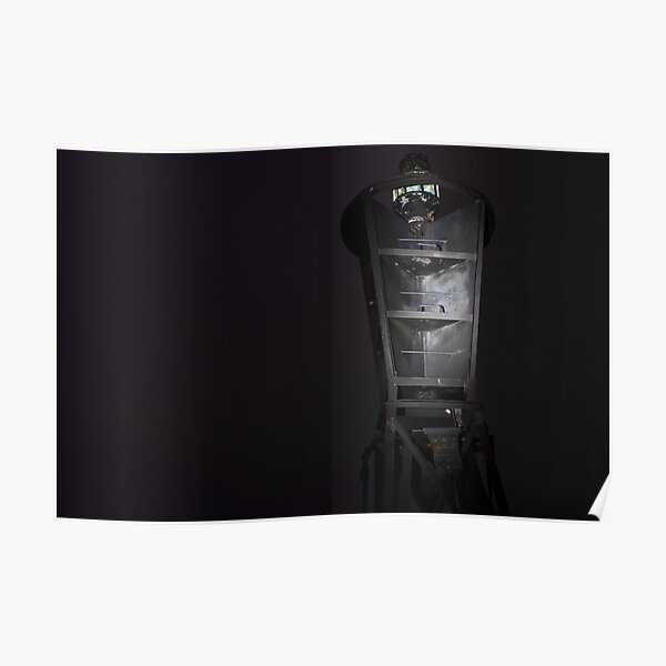 Black Buoy at Night Poster