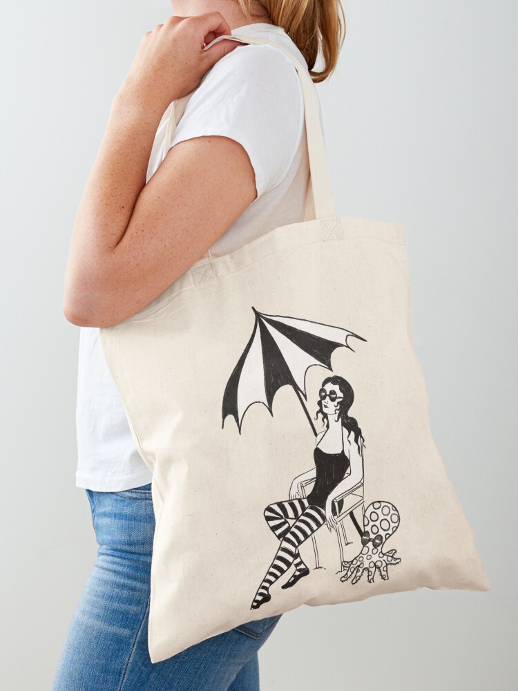 goth beach bag