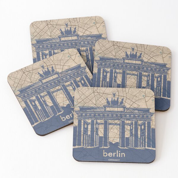 Item preview, Map + Silhouette | Berlin designed and sold by CPTVDesign.