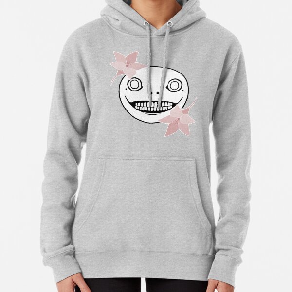 Emil Nier Automata / Gestalt / Replicant Lunar Tears Minimalist Design Pullover Hoodie