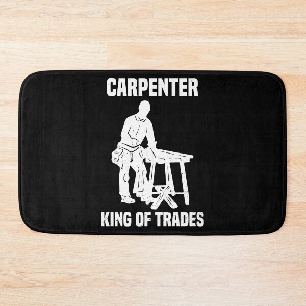 Item preview, Carpenter King Of Trades Carpentry Profession Gift designed and sold by haselshirt.