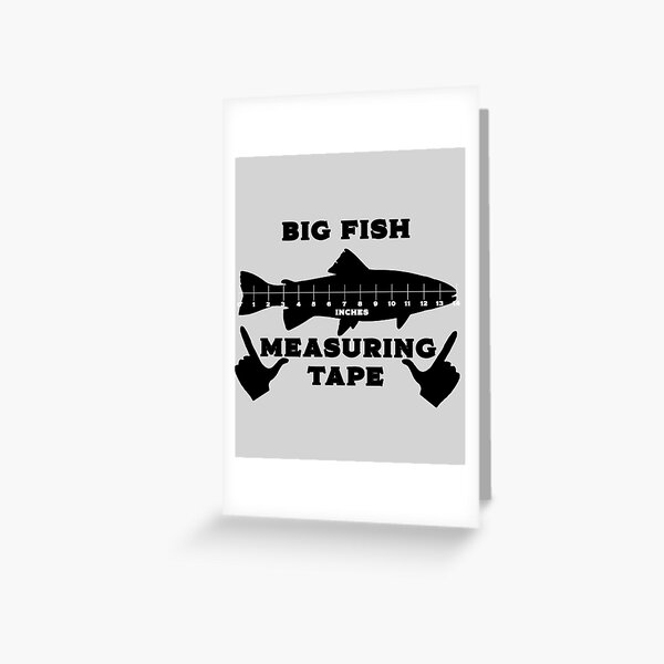 Big Fish Measuring Tape | Poster