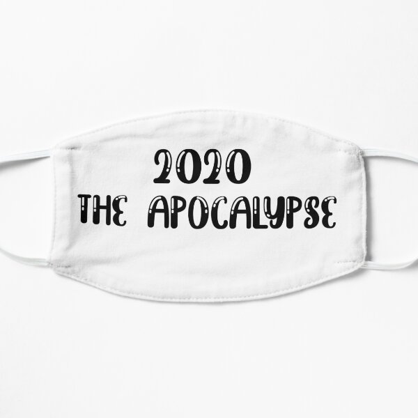 2020 the apocalypse Flat Mask