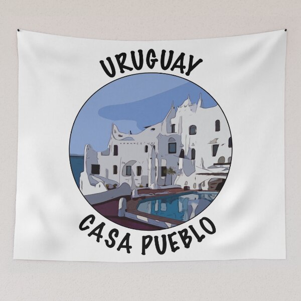 Item preview, Uruguay Casa Pueblo designed and sold by AlessiaJD.