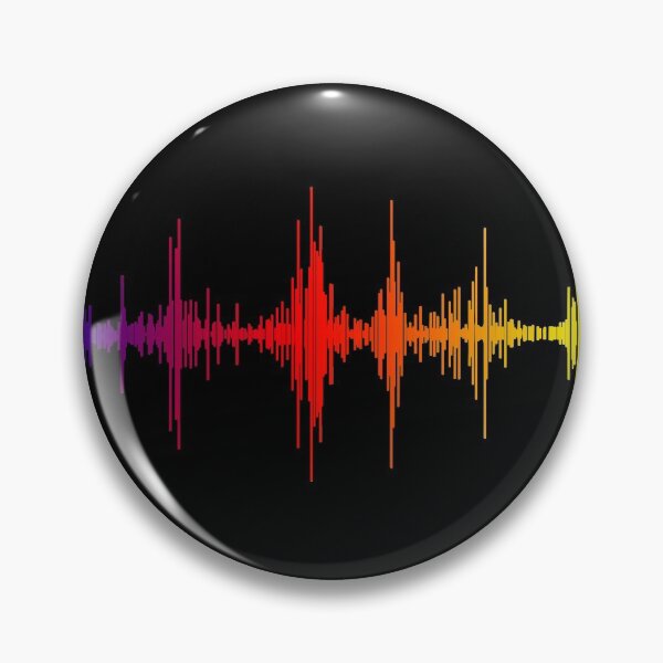 Artikelvorschau, soundwave, regenbogen, multicolor, musik, entworfen und verkauft von Collagedream.
