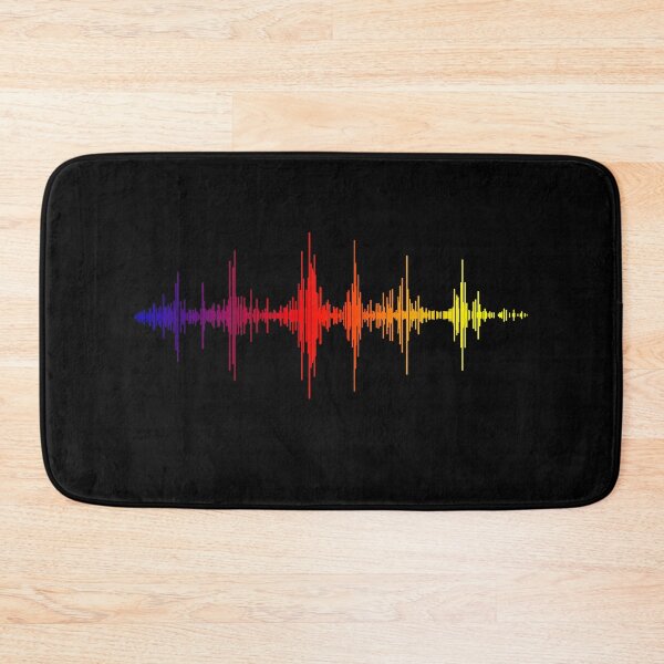 Item preview, soundwave, raimbow, multicolor, music, designed and sold by Collagedream.
