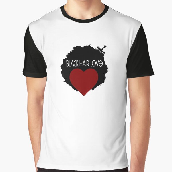Black Hair Love Graphic T-Shirt