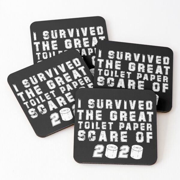 Item preview, I Survived the Great Toilet Paper Scare of 2020, 2020 Funny Quote designed and sold by NADIM XDesigners.