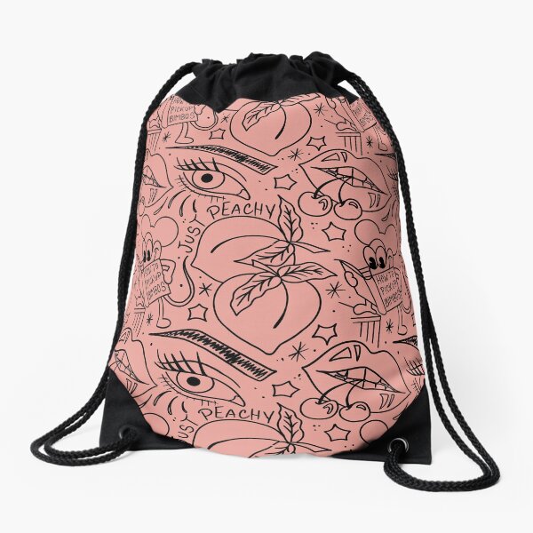 Tattoo Flash Drawstring Bags for Sale