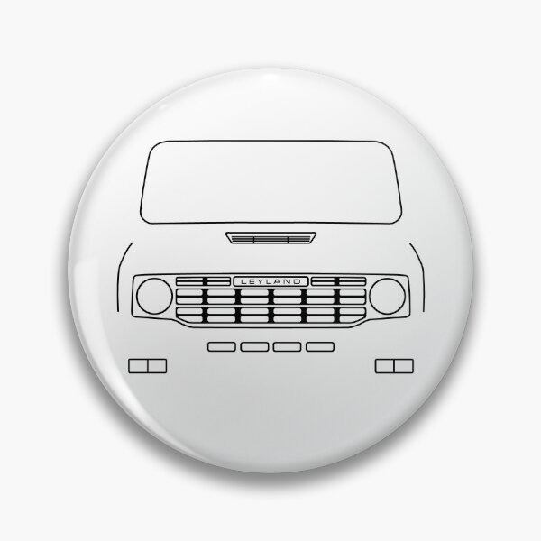 Item preview, Leyland Sherpa panel van outline graphic (black) designed and sold by soitwouldseem.