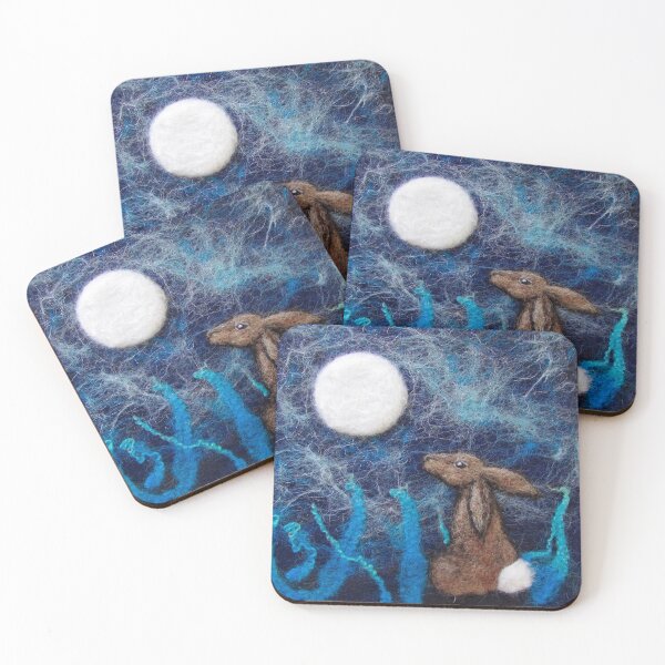 Item preview, Blue Moon Hare designed and sold by TheWonkyFox.