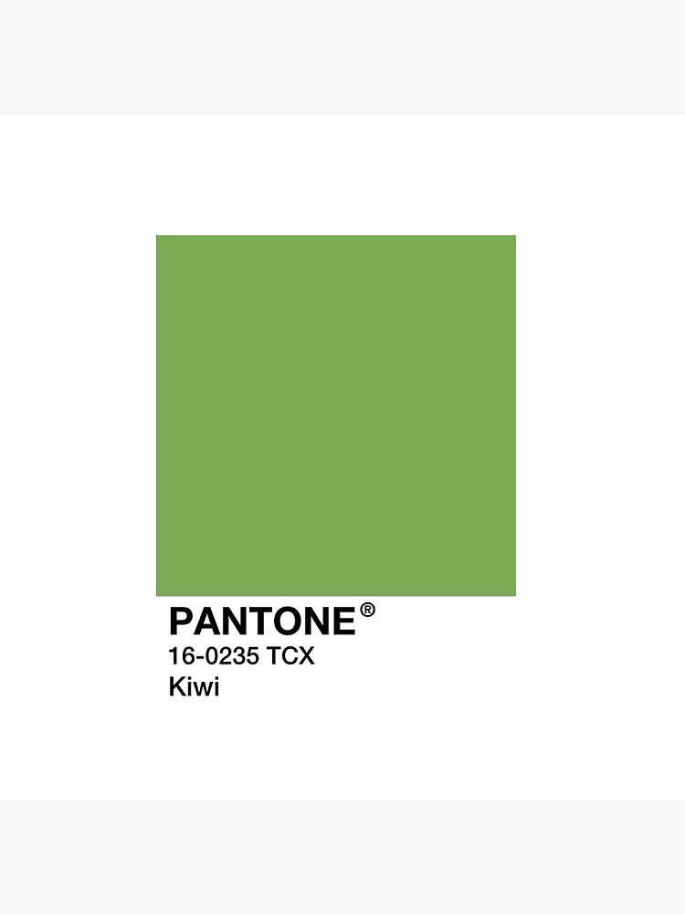 PANTONE Kiwi - Green by Mushroom-Gorge