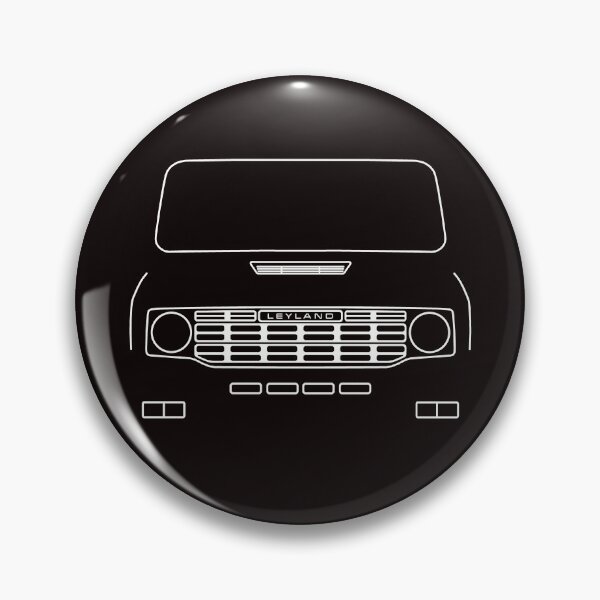 Item preview, Leyland Sherpa panel van outline graphic (white) designed and sold by soitwouldseem.