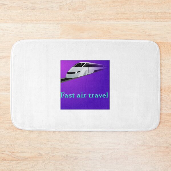 Item preview, Fast air travel design redbubble company designed and sold by rukhsar Mulla.