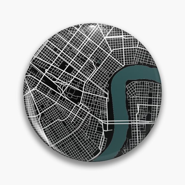 Item preview, New Orleans Map designed and sold by rogue-design.
