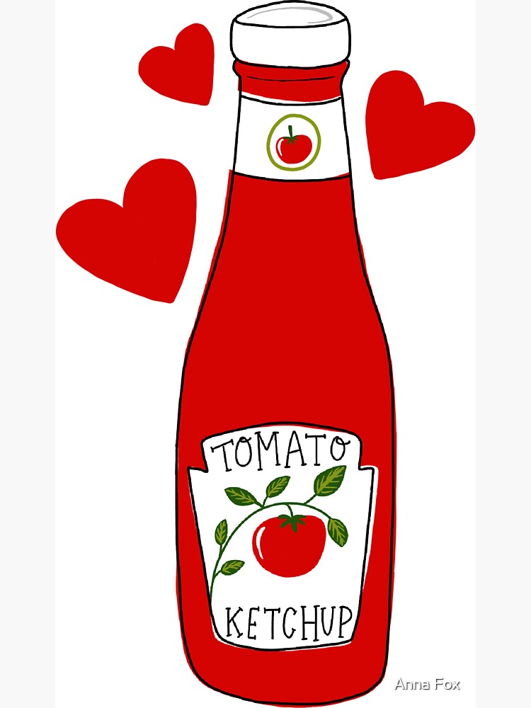 "Ketchup love" for Sale by annatater Redbubble