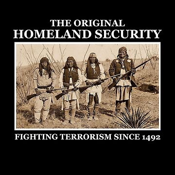 Vorschaubild zum Design Das Original Homeland Security Novelty Native American Geschenk von Airbrush World