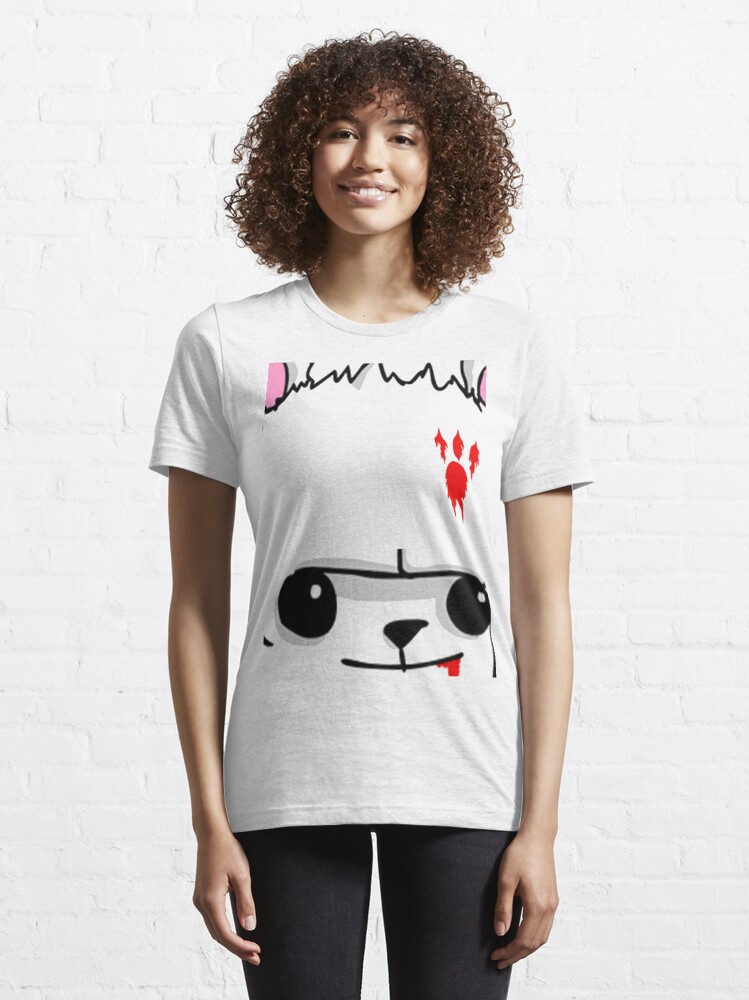 Alternate view of Castle Crashers Bear Face Essential T-Shirt