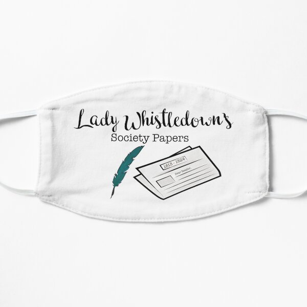 Lady Whistledown Flat Mask