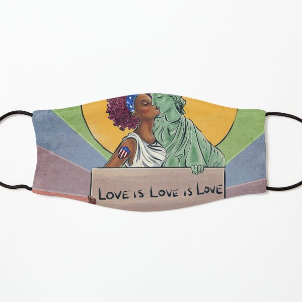 Love Is Love Is Love Kids Mask