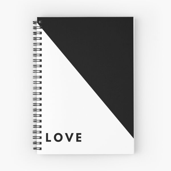 Item preview, Love black and white color block designed and sold by LeenDesign.