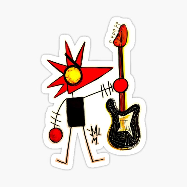 ROCK ON!!! Sticker