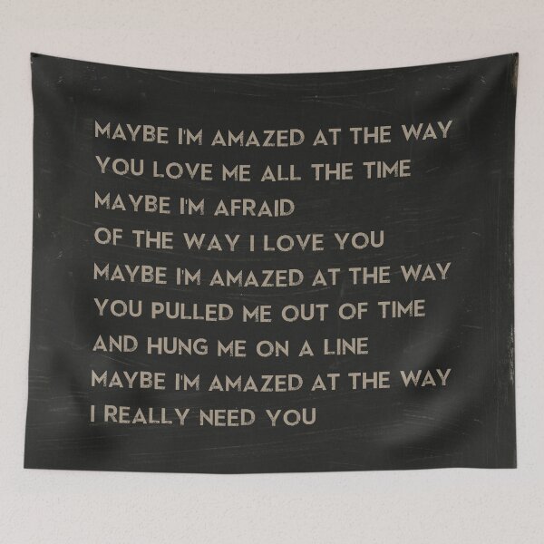 Item preview, Maybe I'm Amazed  designed and sold by Kristen Glanzmann.