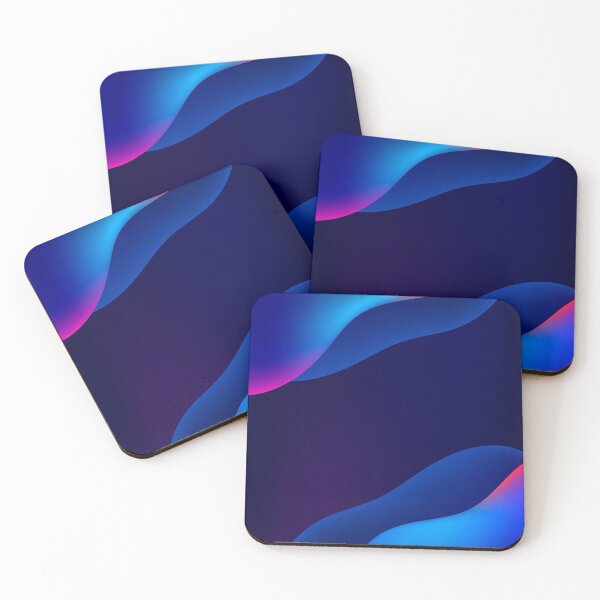 Item preview, Funky, multi-color blue, pink and purple abstract pattern  designed and sold by yougalore.