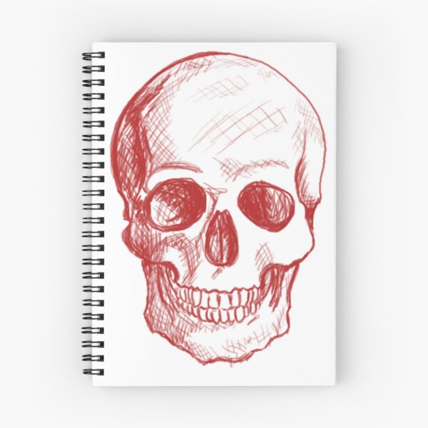 Artikelvorschau, roter Schädel entworfen und verkauft von ickiskull.