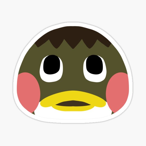 Animal Crossing Ducks Stickers | Redbubble