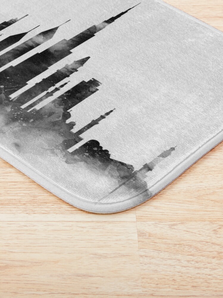 "Dubai Skyline" Bath Mat for Sale by MonnPrint Redbubble