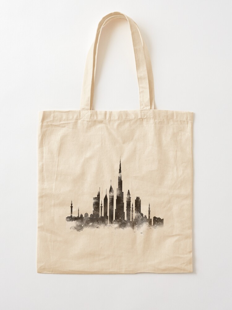 "Dubai Skyline" Tote Bag for Sale by MonnPrint Redbubble