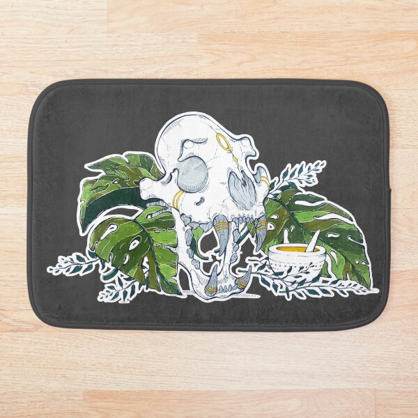 Item preview, Bear Skull with Mortar and Pestle  designed and sold by MicaelaDawn.