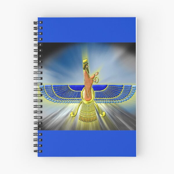 Item preview, Farvahar, Mazdyasna Symbol designed and sold by Nostalgic Art.