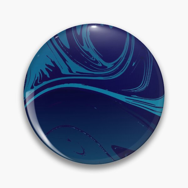 Item preview, Funky, blue swirling abstract pattern  designed and sold by yougalore.