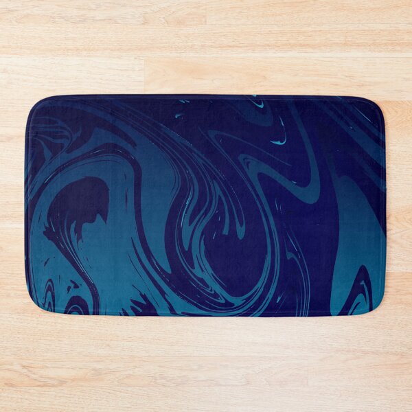 Item preview, Funky, blue swirling abstract pattern  designed and sold by yougalore.