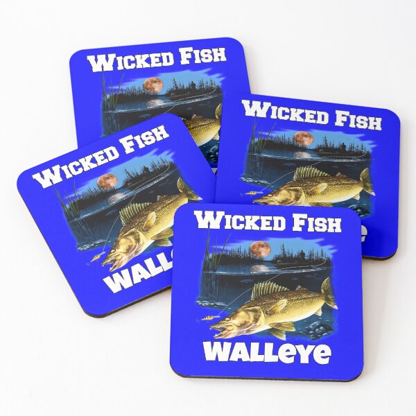Item preview, Wicked Fish Walleye Fisherman Fishing  designed and sold by fantasticdesign.