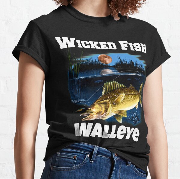 Funny Walleye Fishing T-Shirts for Sale
